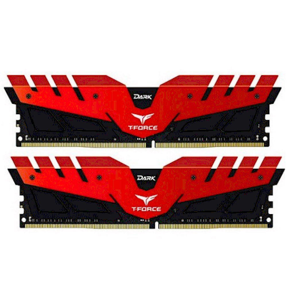 TEAM T-Force Dark 2x8GB DDR4 PC4-19200 - Red